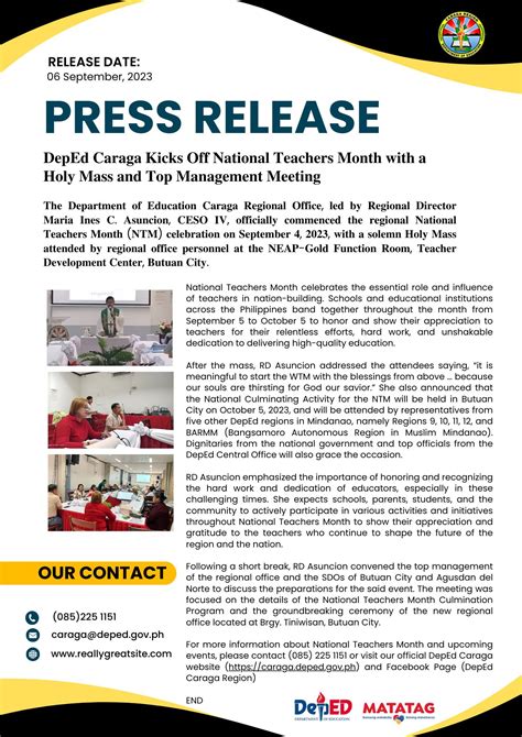 deped caraga website|CARAGA – Press Releases .